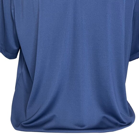 Nike Golf Polo Shirt Mens XXL Blue Activewear Drifit - Picture 4 of 8